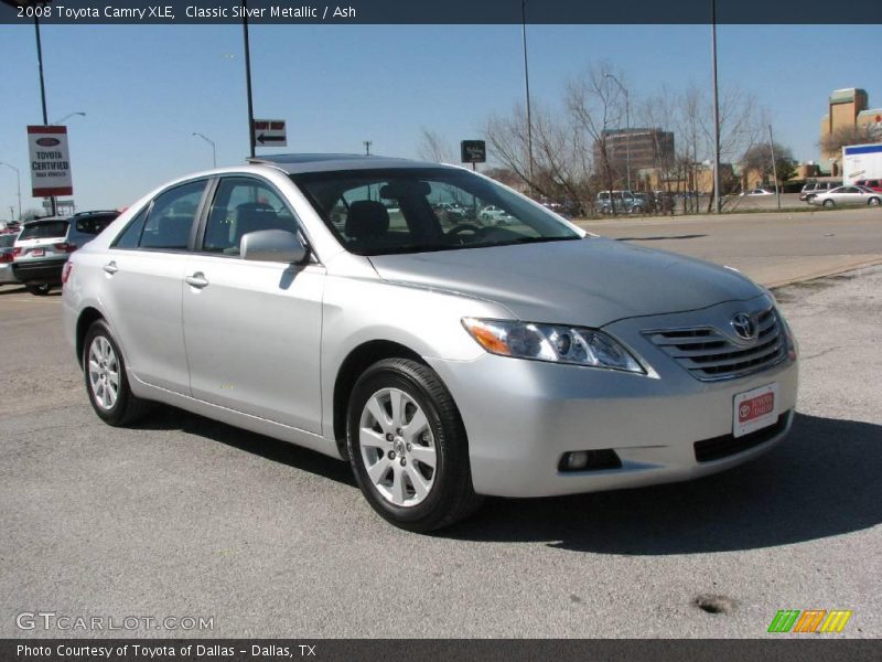 Classic Silver Metallic / Ash 2008 Toyota Camry XLE