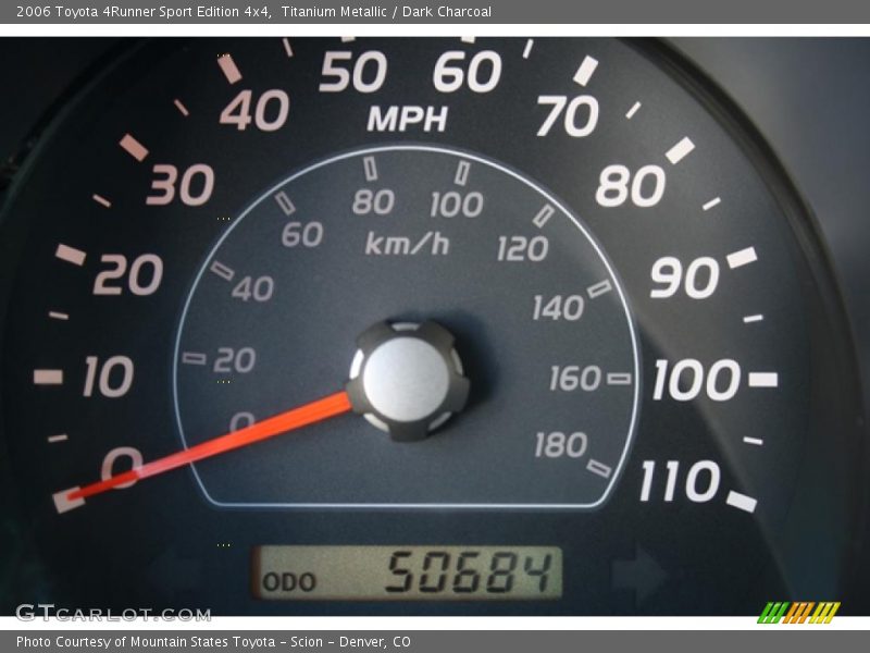 Titanium Metallic / Dark Charcoal 2006 Toyota 4Runner Sport Edition 4x4