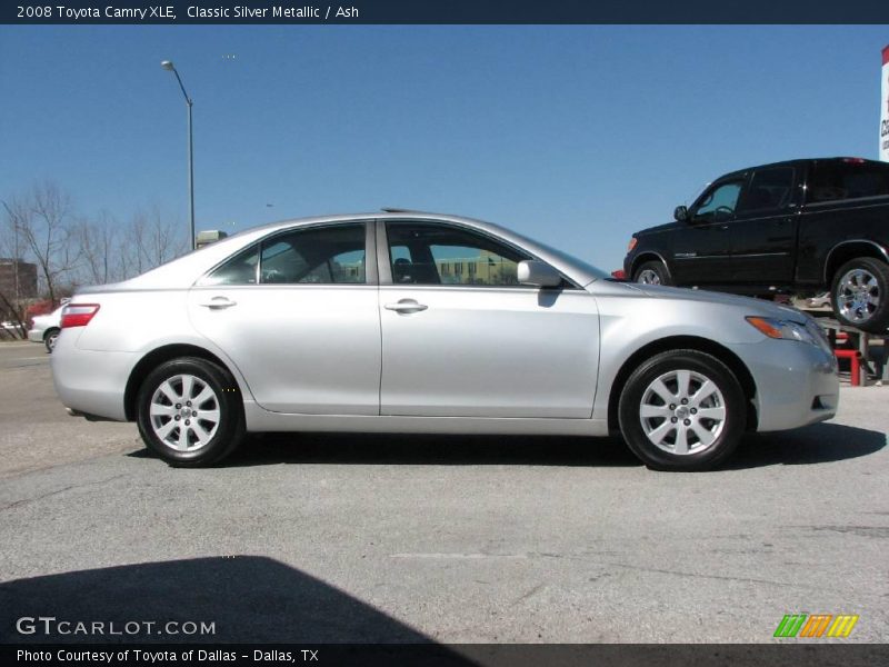 Classic Silver Metallic / Ash 2008 Toyota Camry XLE