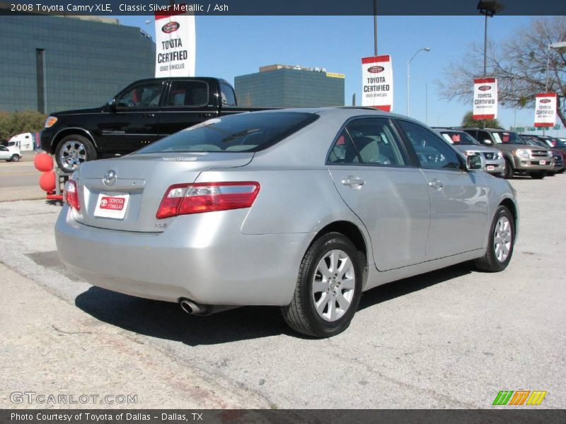 Classic Silver Metallic / Ash 2008 Toyota Camry XLE