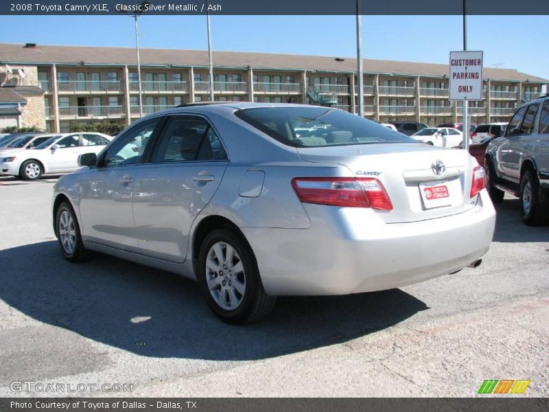 Classic Silver Metallic / Ash 2008 Toyota Camry XLE