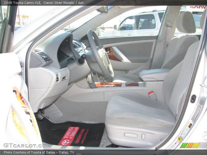 Classic Silver Metallic / Ash 2008 Toyota Camry XLE