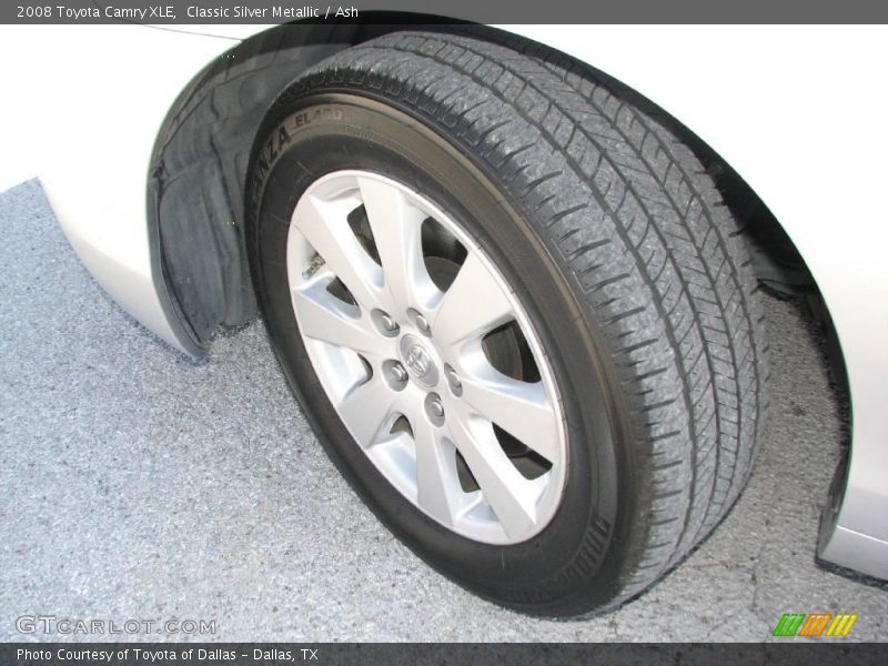 Classic Silver Metallic / Ash 2008 Toyota Camry XLE