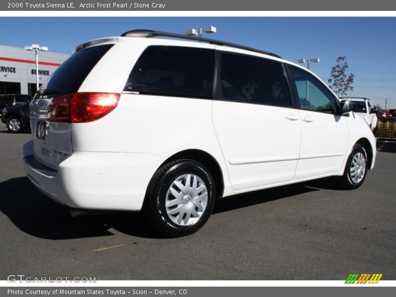 Arctic Frost Pearl / Stone Gray 2006 Toyota Sienna LE