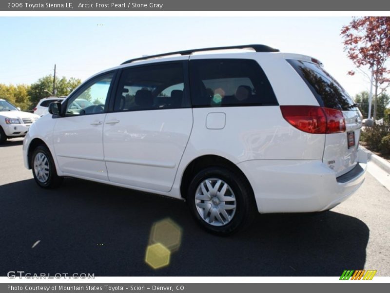 Arctic Frost Pearl / Stone Gray 2006 Toyota Sienna LE