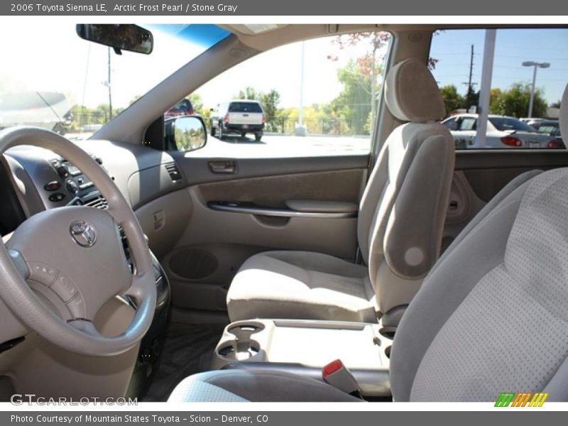 Arctic Frost Pearl / Stone Gray 2006 Toyota Sienna LE