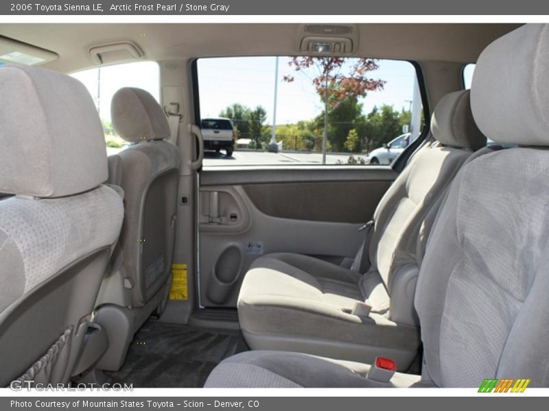 Arctic Frost Pearl / Stone Gray 2006 Toyota Sienna LE