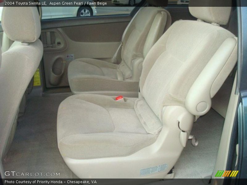 Aspen Green Pearl / Fawn Beige 2004 Toyota Sienna LE