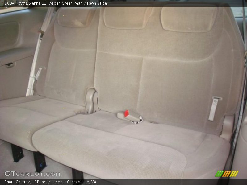 Aspen Green Pearl / Fawn Beige 2004 Toyota Sienna LE