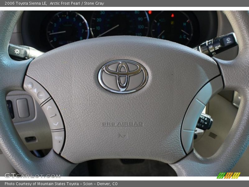 Arctic Frost Pearl / Stone Gray 2006 Toyota Sienna LE