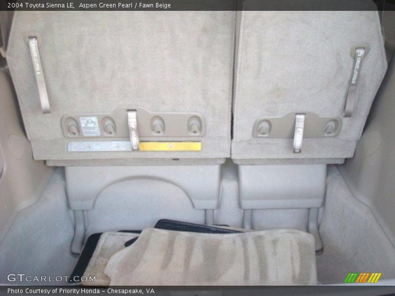Aspen Green Pearl / Fawn Beige 2004 Toyota Sienna LE
