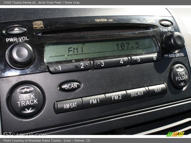 Arctic Frost Pearl / Stone Gray 2006 Toyota Sienna LE