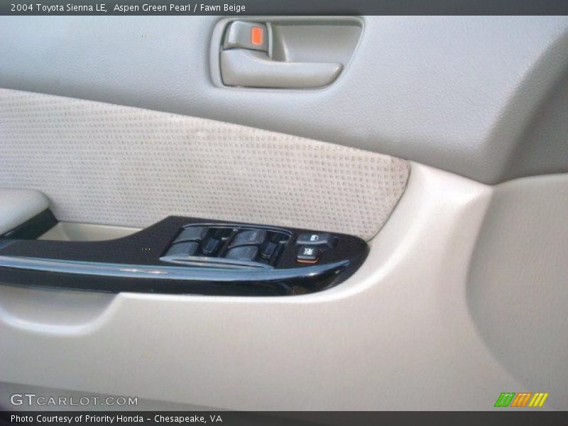 Aspen Green Pearl / Fawn Beige 2004 Toyota Sienna LE