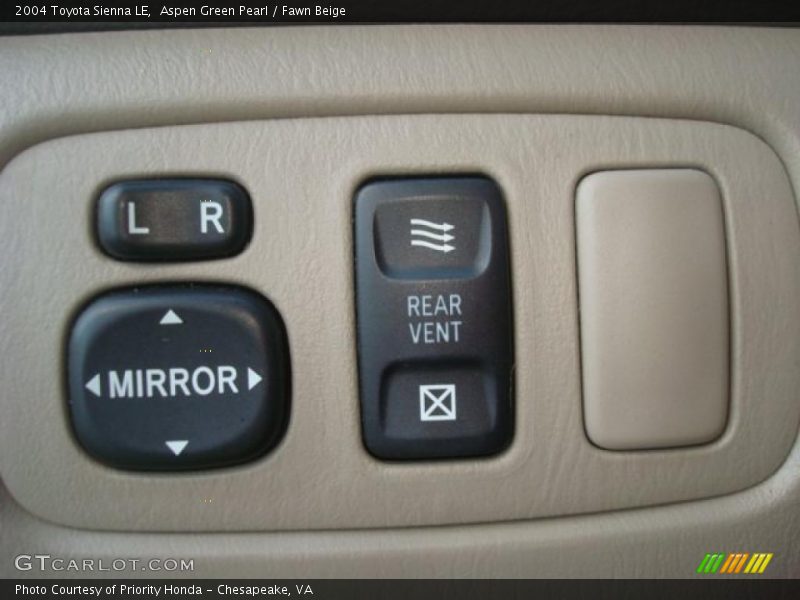 Aspen Green Pearl / Fawn Beige 2004 Toyota Sienna LE