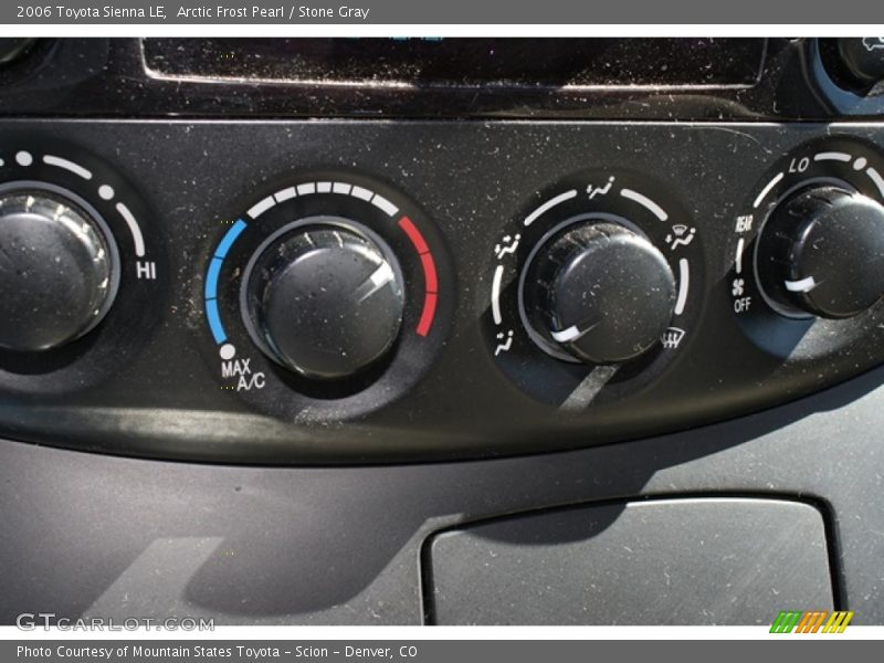 Arctic Frost Pearl / Stone Gray 2006 Toyota Sienna LE
