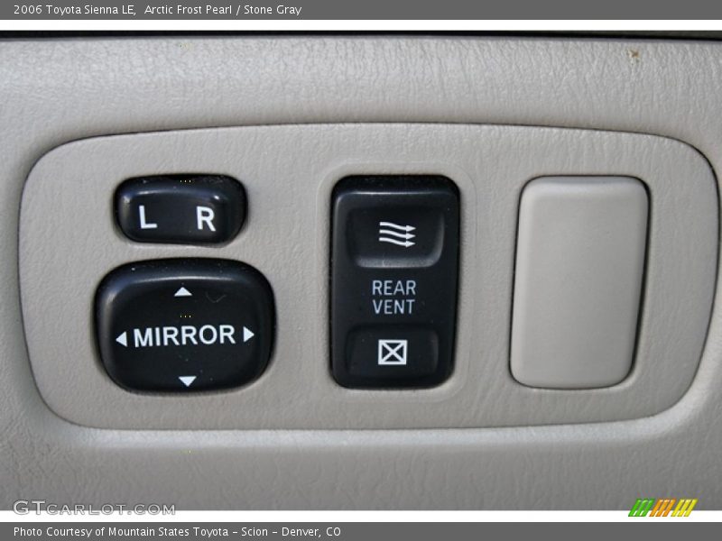 Arctic Frost Pearl / Stone Gray 2006 Toyota Sienna LE