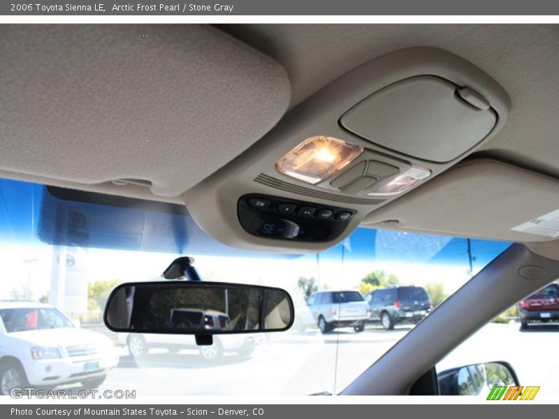 Arctic Frost Pearl / Stone Gray 2006 Toyota Sienna LE