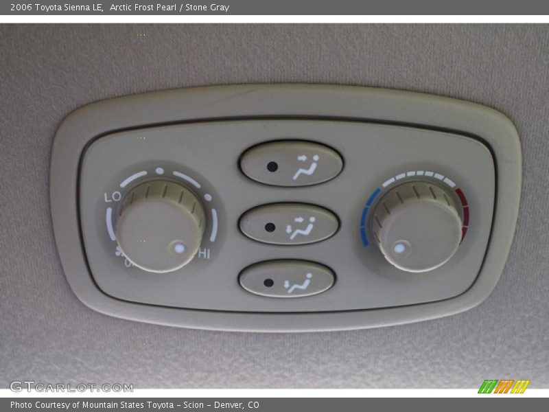 Arctic Frost Pearl / Stone Gray 2006 Toyota Sienna LE