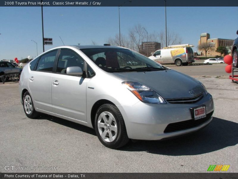 Classic Silver Metallic / Gray 2008 Toyota Prius Hybrid