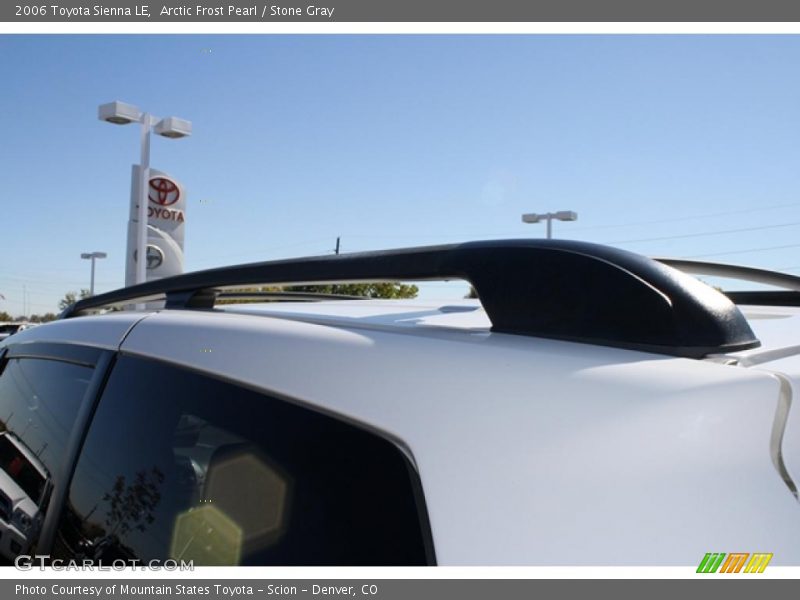 Arctic Frost Pearl / Stone Gray 2006 Toyota Sienna LE
