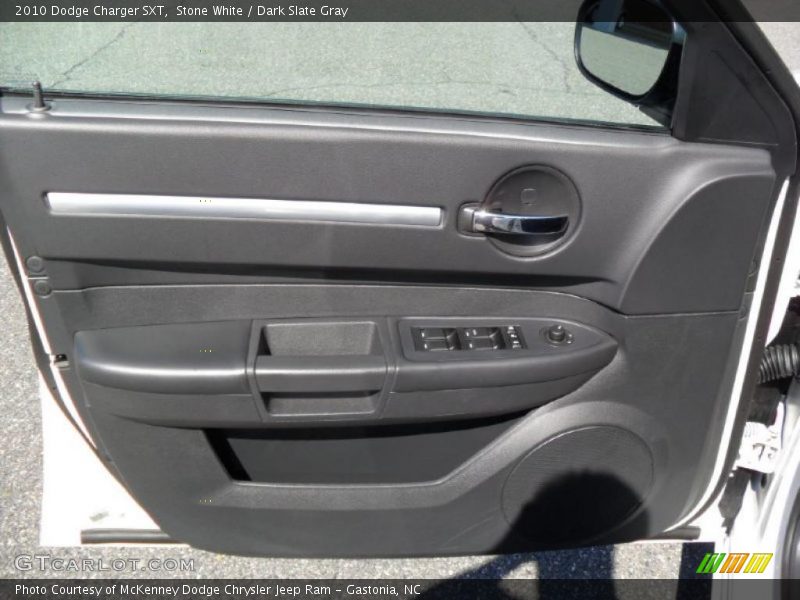 Stone White / Dark Slate Gray 2010 Dodge Charger SXT