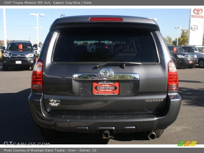 Galactic Gray Mica / Stone 2007 Toyota 4Runner SR5 4x4