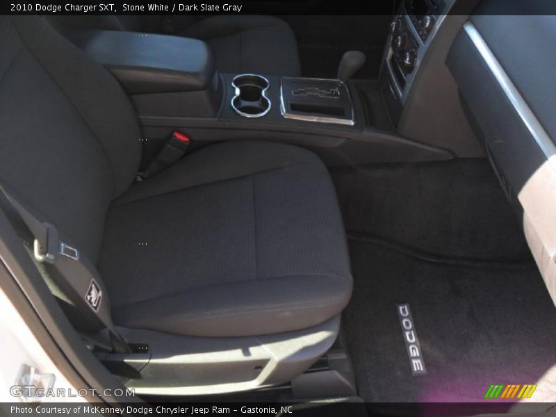 Stone White / Dark Slate Gray 2010 Dodge Charger SXT