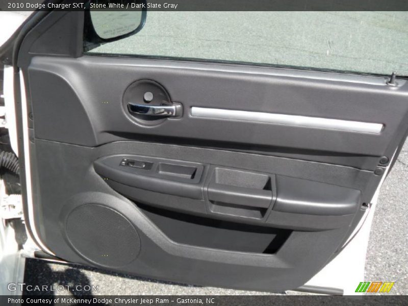 Stone White / Dark Slate Gray 2010 Dodge Charger SXT