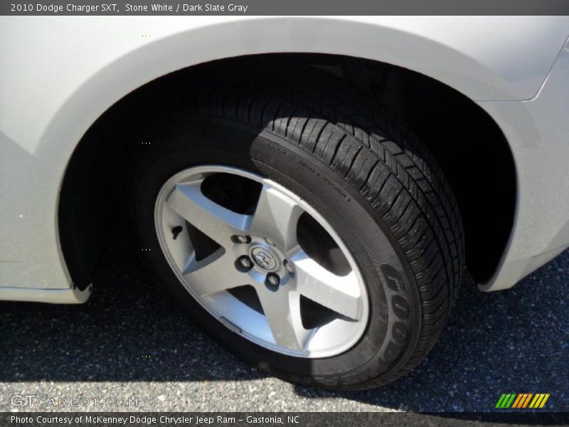 Stone White / Dark Slate Gray 2010 Dodge Charger SXT