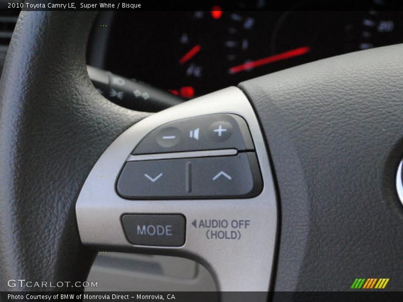 Super White / Bisque 2010 Toyota Camry LE