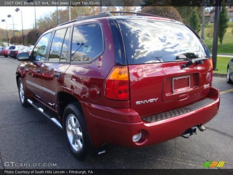 Red Jewel / Light Tan/Ebony 2007 GMC Envoy SLT 4x4