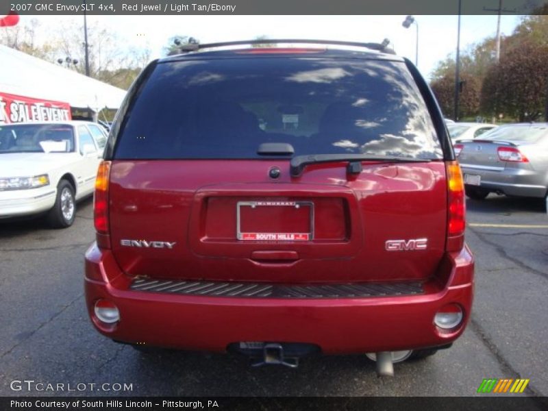 Red Jewel / Light Tan/Ebony 2007 GMC Envoy SLT 4x4