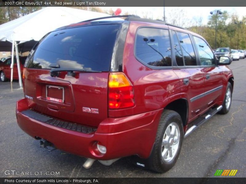 Red Jewel / Light Tan/Ebony 2007 GMC Envoy SLT 4x4