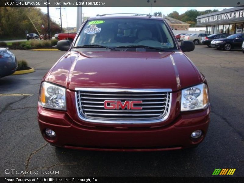Red Jewel / Light Tan/Ebony 2007 GMC Envoy SLT 4x4