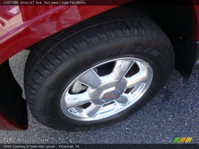 Red Jewel / Light Tan/Ebony 2007 GMC Envoy SLT 4x4