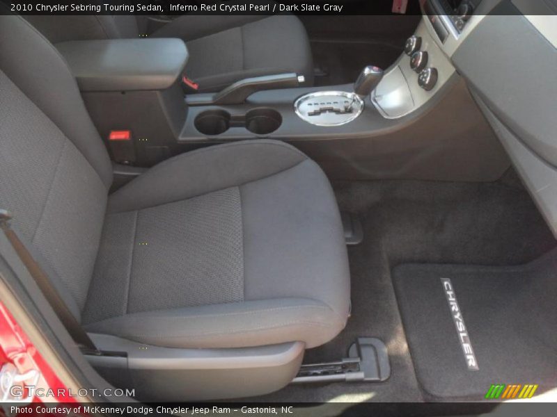 Inferno Red Crystal Pearl / Dark Slate Gray 2010 Chrysler Sebring Touring Sedan