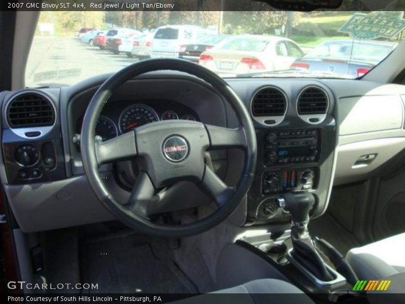 Red Jewel / Light Tan/Ebony 2007 GMC Envoy SLT 4x4