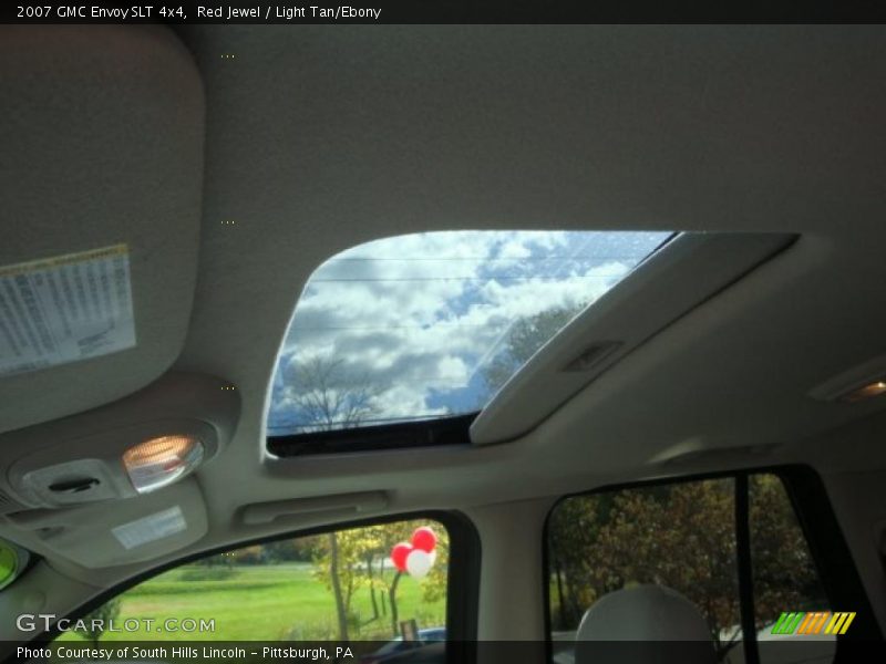 Red Jewel / Light Tan/Ebony 2007 GMC Envoy SLT 4x4