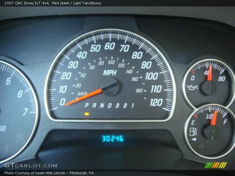Red Jewel / Light Tan/Ebony 2007 GMC Envoy SLT 4x4