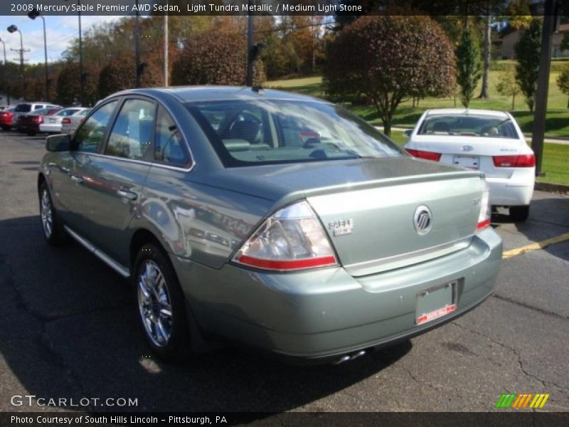 Light Tundra Metallic / Medium Light Stone 2008 Mercury Sable Premier AWD Sedan