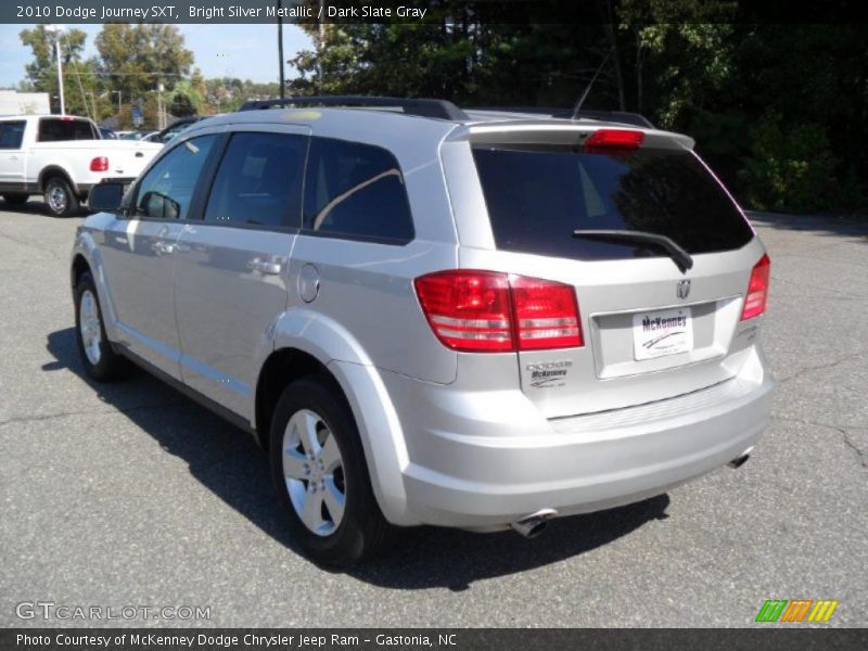Bright Silver Metallic / Dark Slate Gray 2010 Dodge Journey SXT