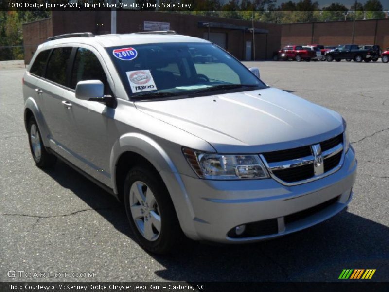 Bright Silver Metallic / Dark Slate Gray 2010 Dodge Journey SXT