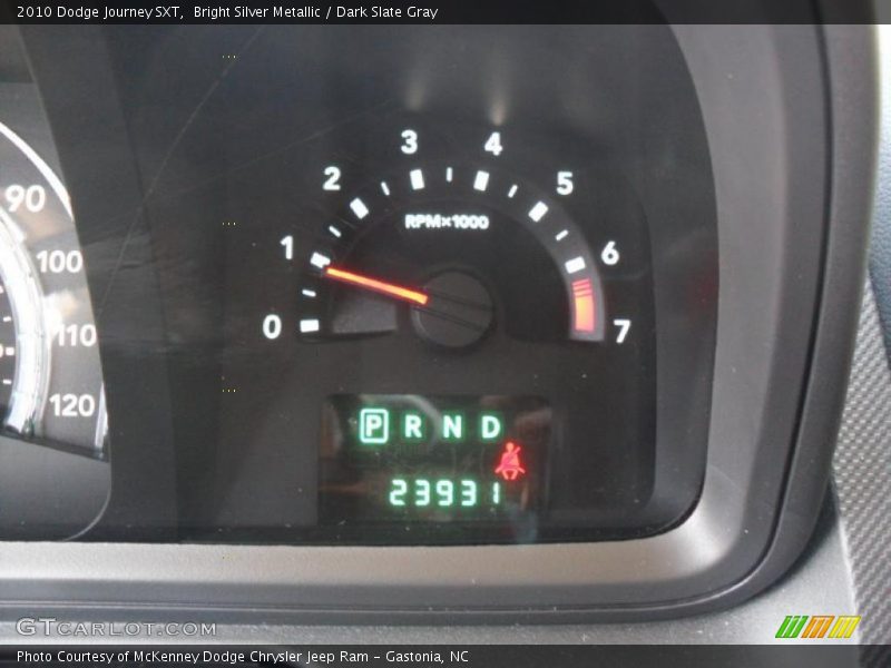 Bright Silver Metallic / Dark Slate Gray 2010 Dodge Journey SXT