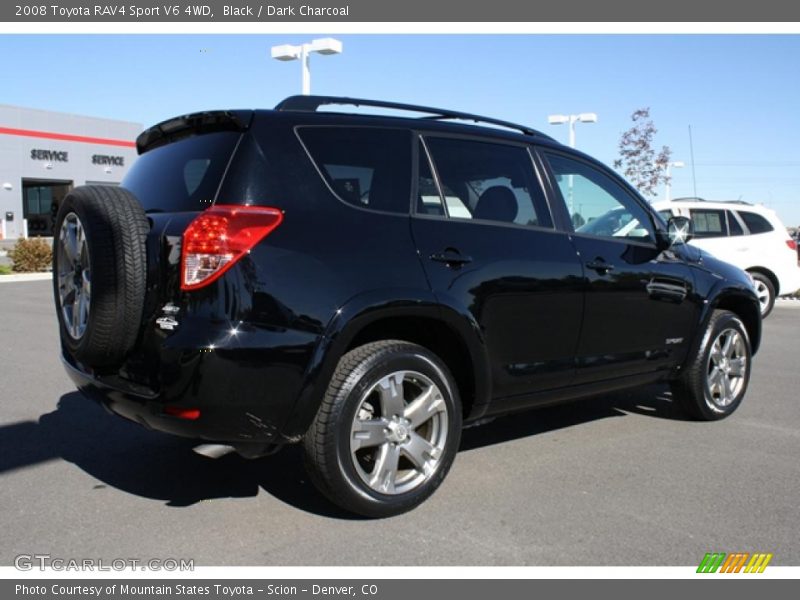 Black / Dark Charcoal 2008 Toyota RAV4 Sport V6 4WD