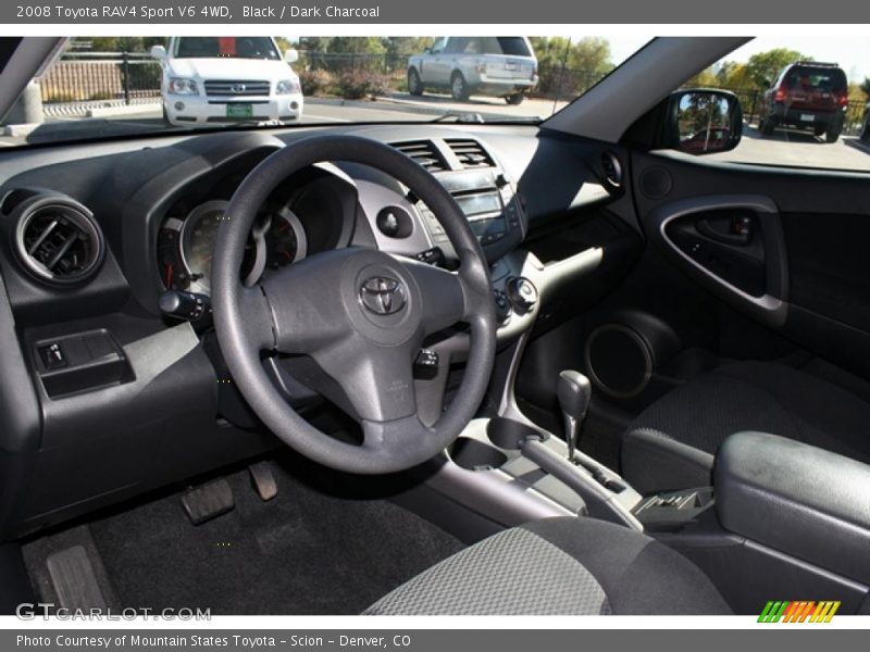 Black / Dark Charcoal 2008 Toyota RAV4 Sport V6 4WD