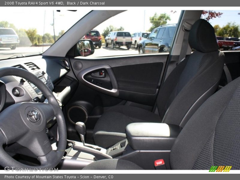 Black / Dark Charcoal 2008 Toyota RAV4 Sport V6 4WD