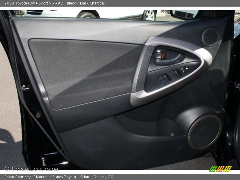 Black / Dark Charcoal 2008 Toyota RAV4 Sport V6 4WD