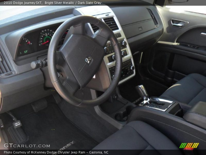 Bright Silver Metallic / Dark Slate Gray 2010 Dodge Journey SXT
