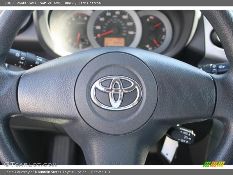 Black / Dark Charcoal 2008 Toyota RAV4 Sport V6 4WD