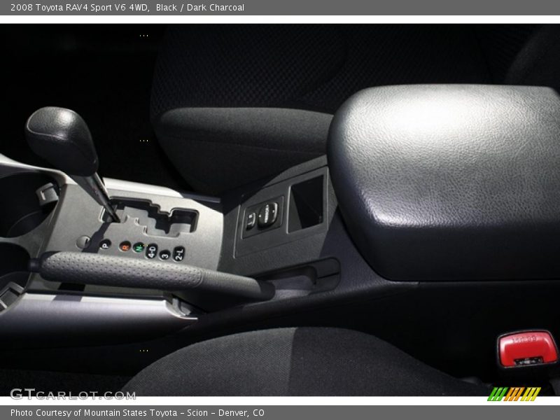 Black / Dark Charcoal 2008 Toyota RAV4 Sport V6 4WD